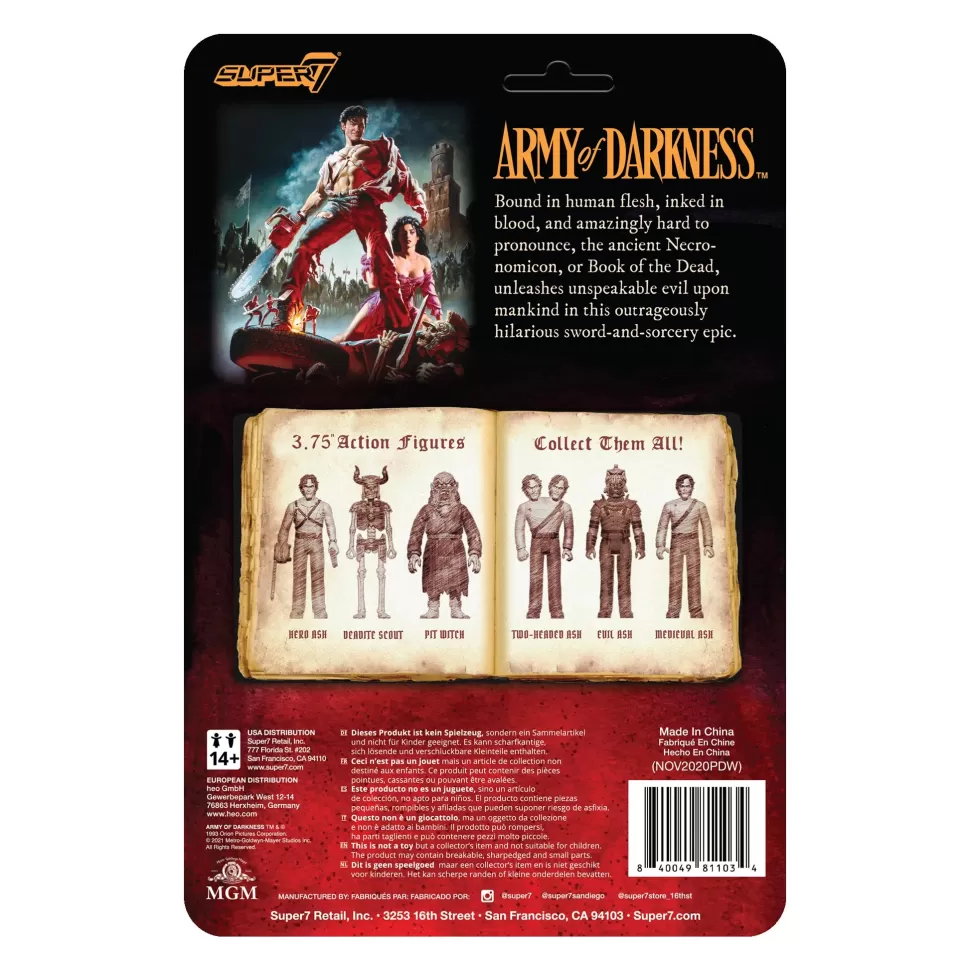 Super 7 Army Of Darkness Reaction Figure Wave 2 - Deadite Scout (Midnight)* Reaction Figures