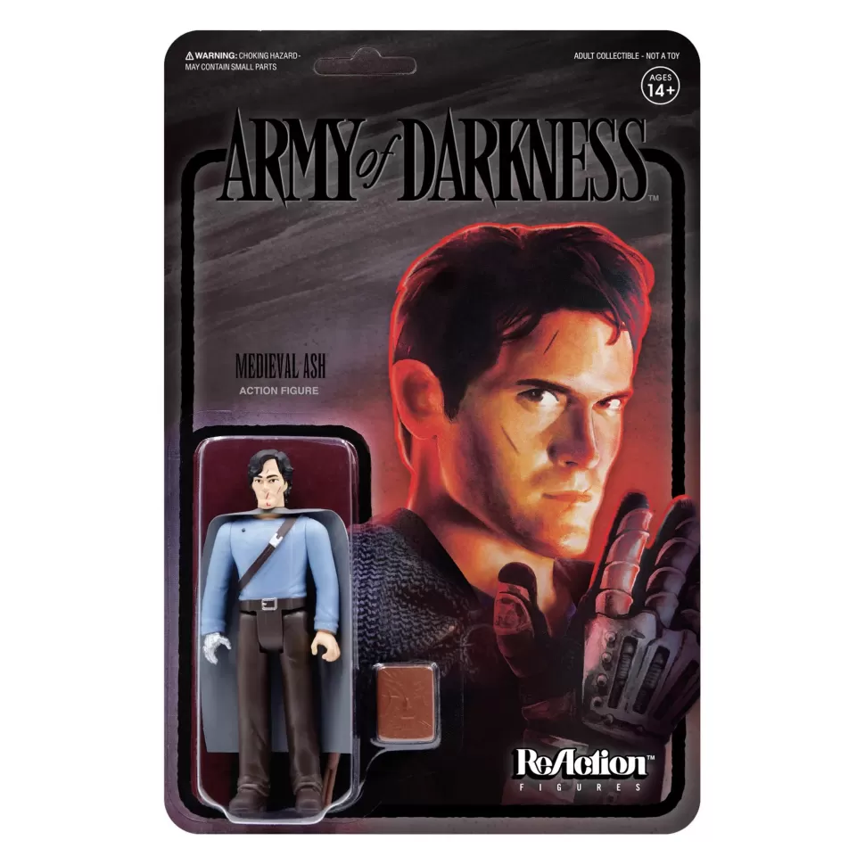 Super 7 Army Of Darkness Reaction Figure Wave 2 - Medieval Ash (Midnight)* Action Figures