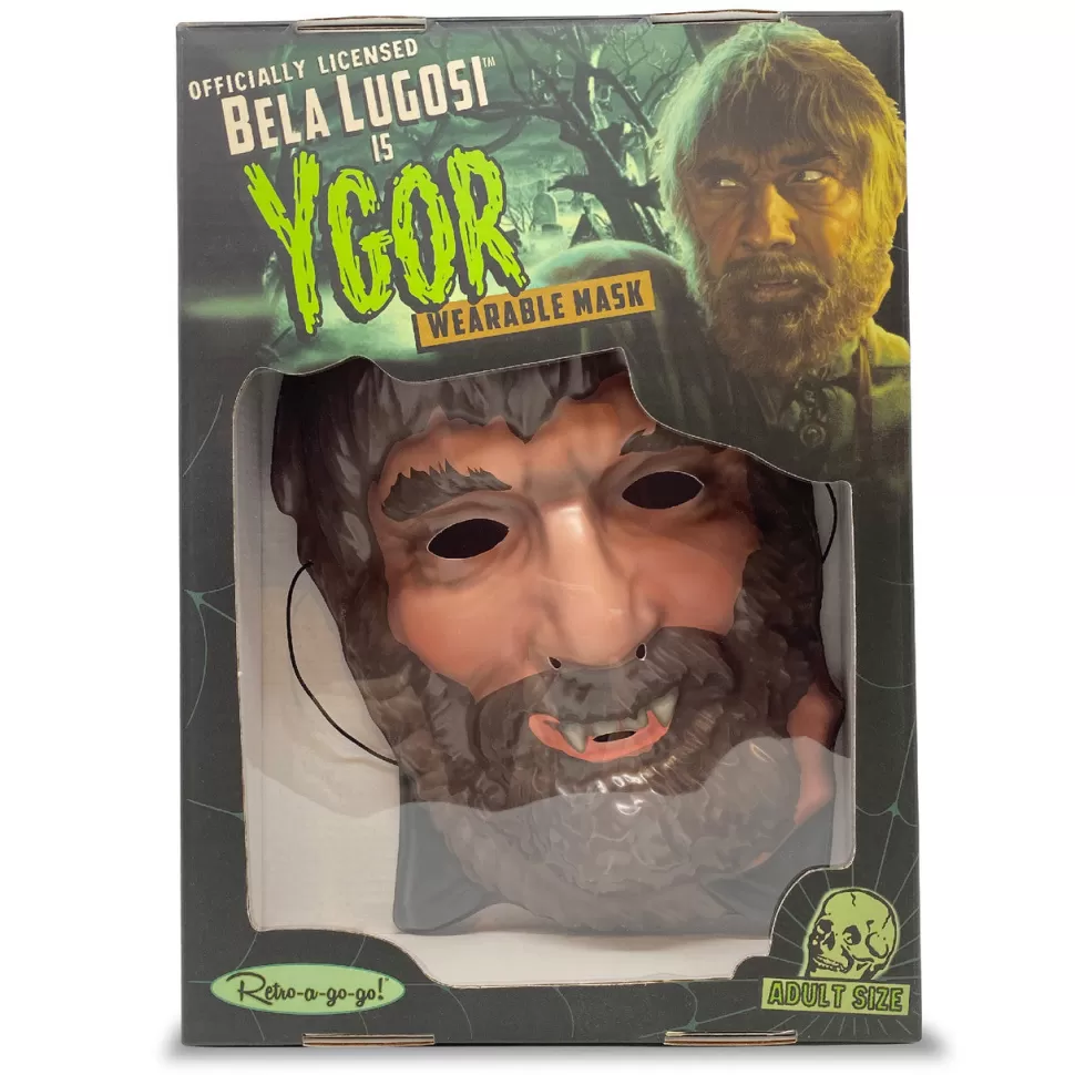 Retro-A-Go-Go Bela Lugosi As Ygor Wearable Mask - Crypt Color* Masks