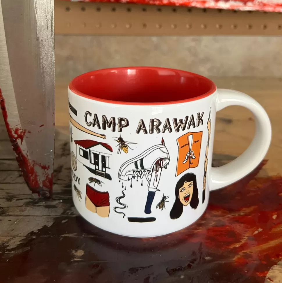 Drew Marvick Camp Arawak "Died There" Collectible Travel Series 14Oz Coffee Mug* Drinkware