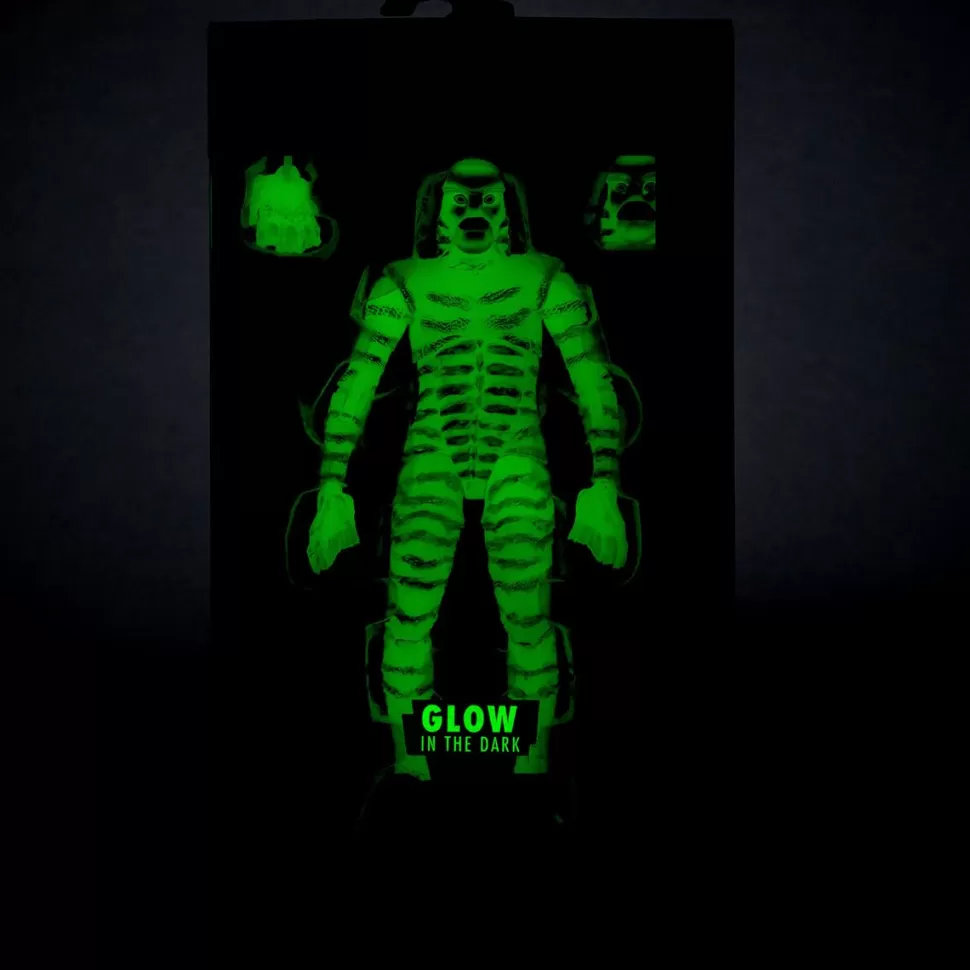 Jada Toys Creature From The Black Lagoon Action Figure - 6 Inches Glow-In-The-Dark* Action Figures
