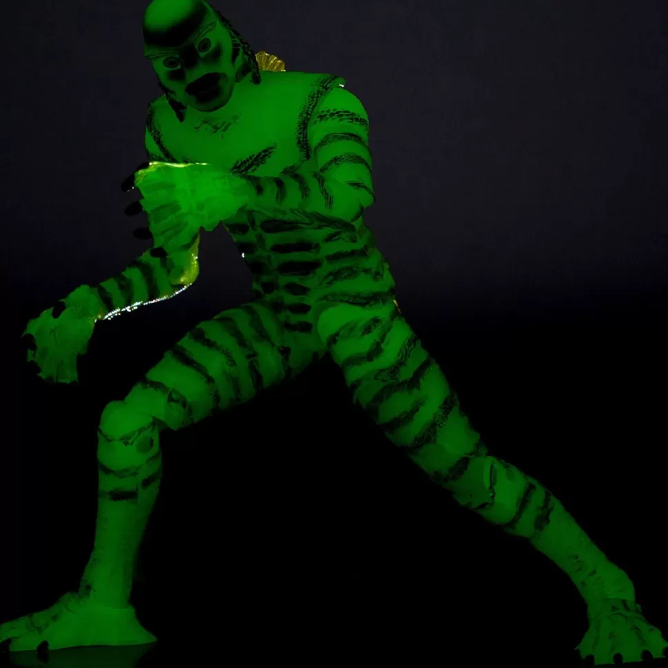 Jada Toys Creature From The Black Lagoon Action Figure - 6 Inches Glow-In-The-Dark* Action Figures