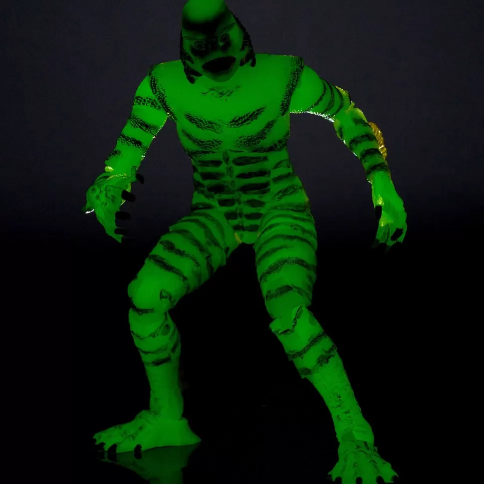 Jada Toys Creature From The Black Lagoon Action Figure - 6 Inches Glow-In-The-Dark* Action Figures