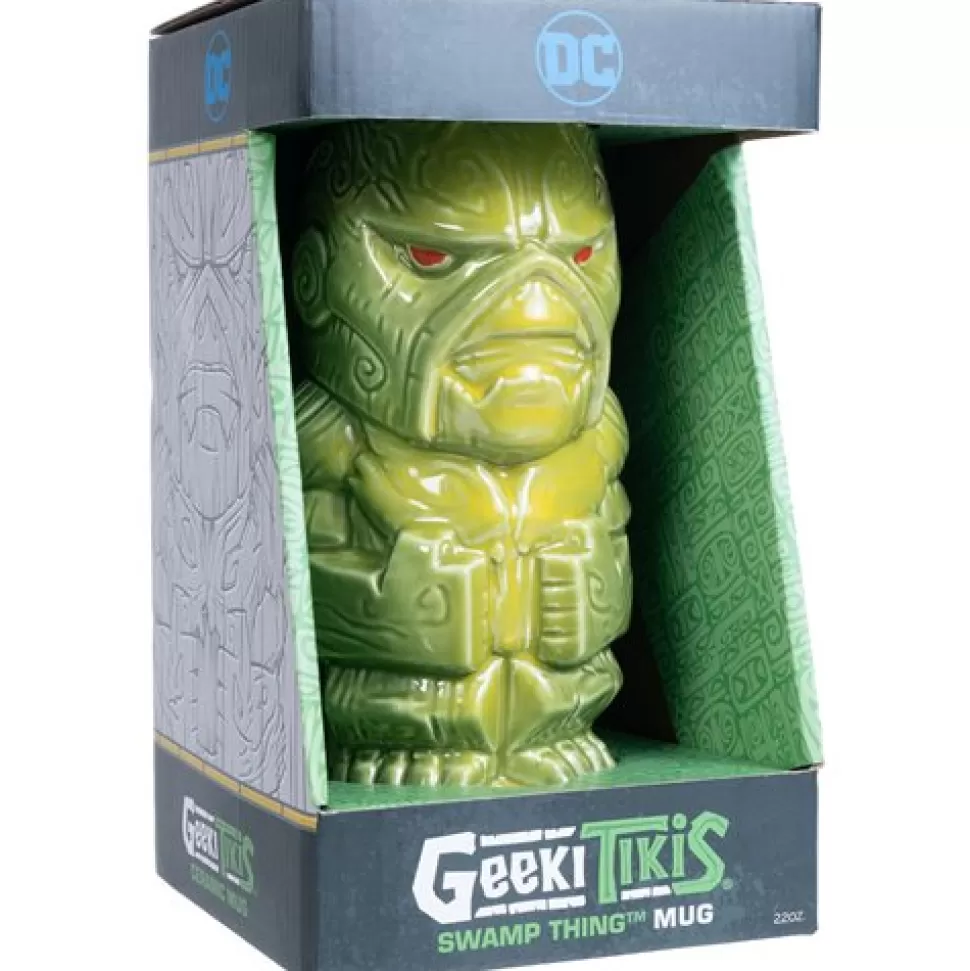 Entertainment Earth Dc Comics Swamp Thing 22 Oz. Geeki Tikis Mug - Convention Exclusive* Drinkware