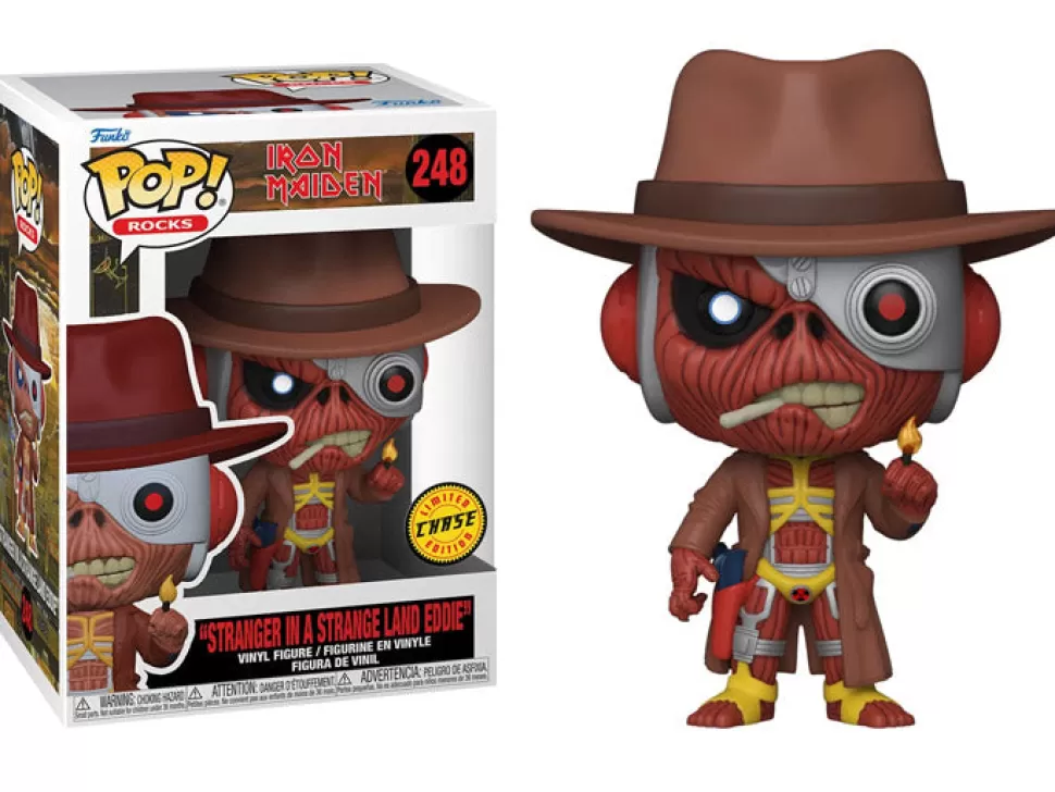 Funko Eddie Stranger In A Strange Land (Chase) - Pop! Rocks Iron Maiden* Funko Pop!
