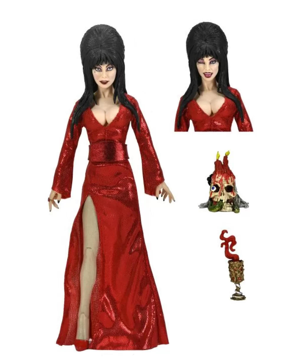 NECA Elvira – 8 In Clothed Action Figure – Elvira Red, Fright, And Boo* Clothed Figures