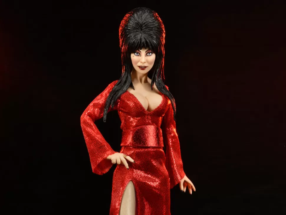 NECA Elvira – 8 In Clothed Action Figure – Elvira Red, Fright, And Boo* Action Figures