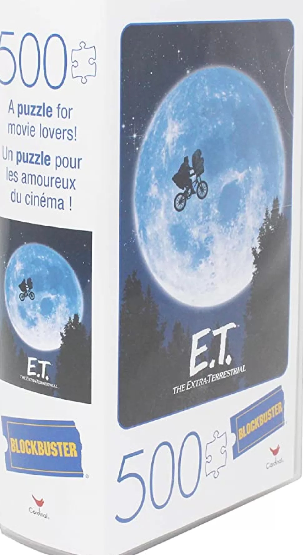 Entertainment Earth E.T. The Extra-Terrestrial Movie 500-Piece Puzzle In Plastic Retro Blockbuster Vhs Video Case* Puzzles And Games