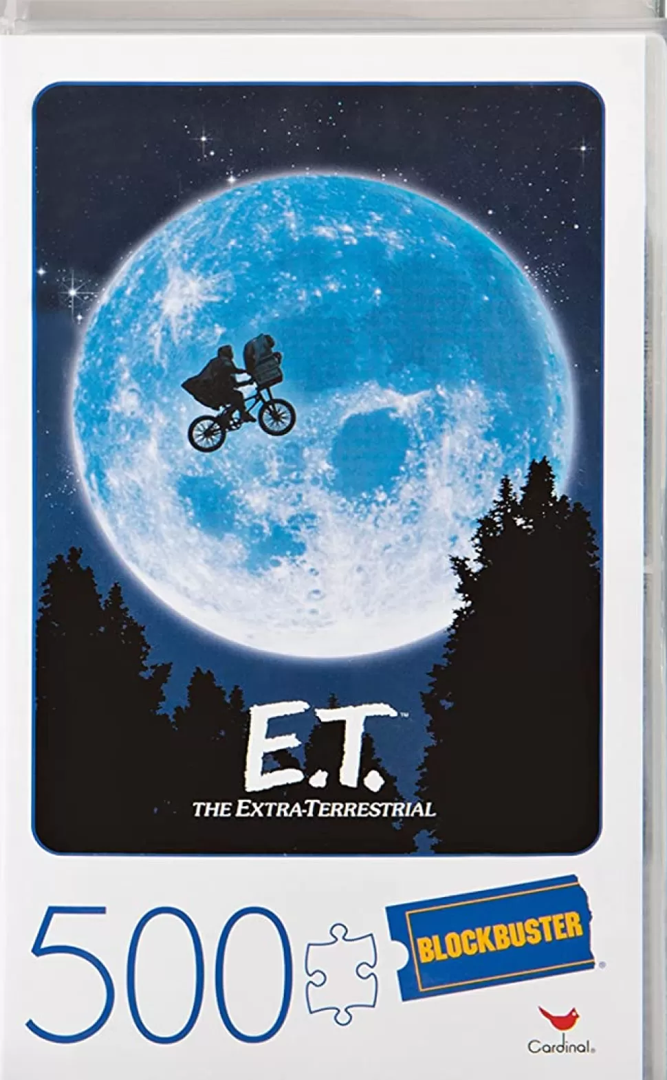 Entertainment Earth E.T. The Extra-Terrestrial Movie 500-Piece Puzzle In Plastic Retro Blockbuster Vhs Video Case* Puzzles And Games