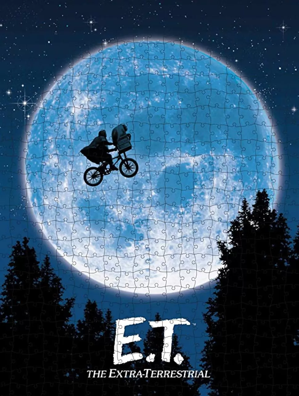 Entertainment Earth E.T. The Extra-Terrestrial Movie 500-Piece Puzzle In Plastic Retro Blockbuster Vhs Video Case* Puzzles And Games