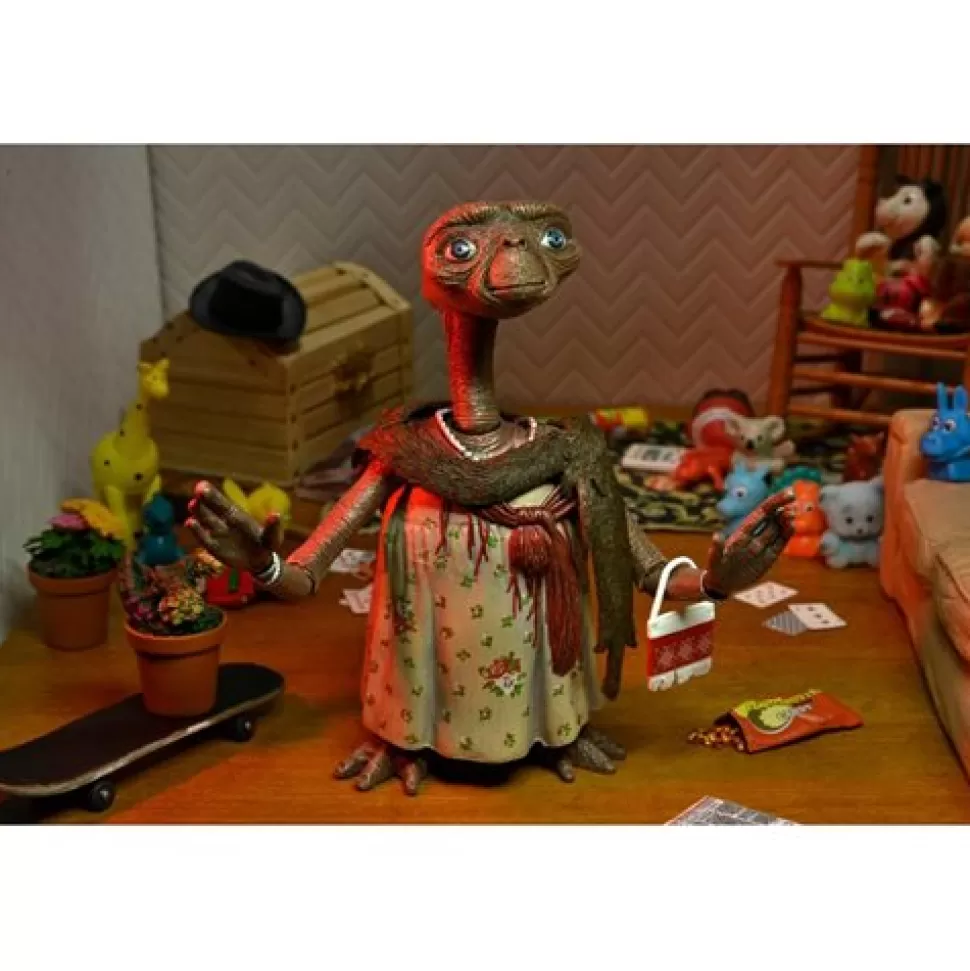 NECA E.T. The Extra-Terrestrial Ultimate Dress Up E.T. 40Th Anniversary 7-Inch Scale Action Figure* Action Figures