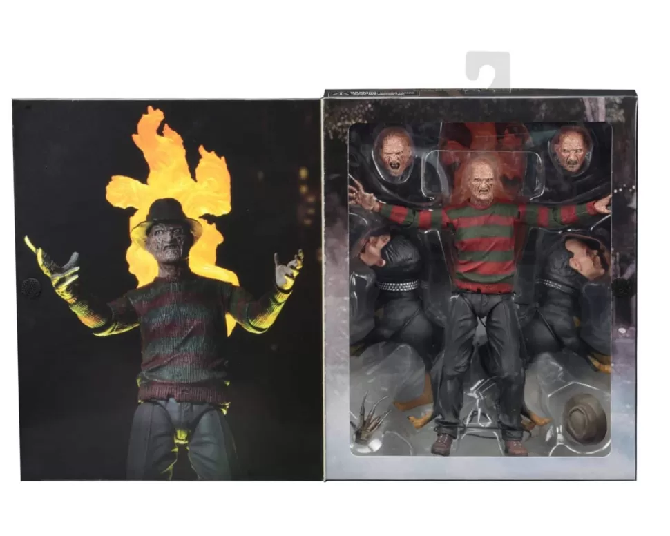NECA Freddy Krueger 7″ Scale Action Figure - Nightmare On Elm Street Ultimate Part 2* Action Figures