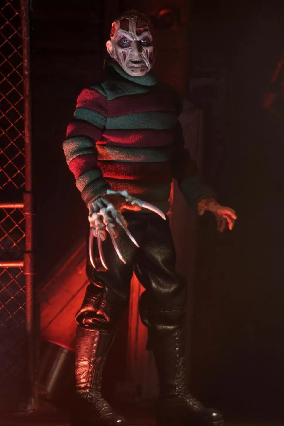 NECA Freddy Krueger New Nightmare - 8" Clothed Figure - Nightmare On Elm Street* Clothed Figures