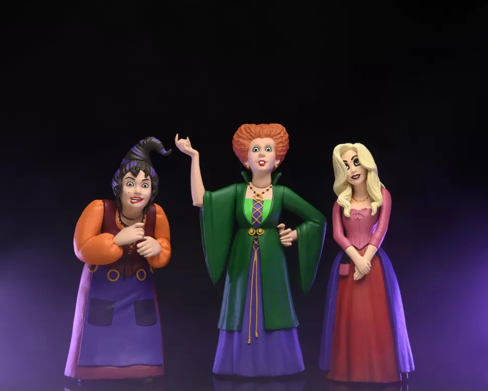 NECA Hocus Pocus – Sanderson Sisters – Toony Terrors 6" Scale Action Figures - 3-Pack* Action Figures