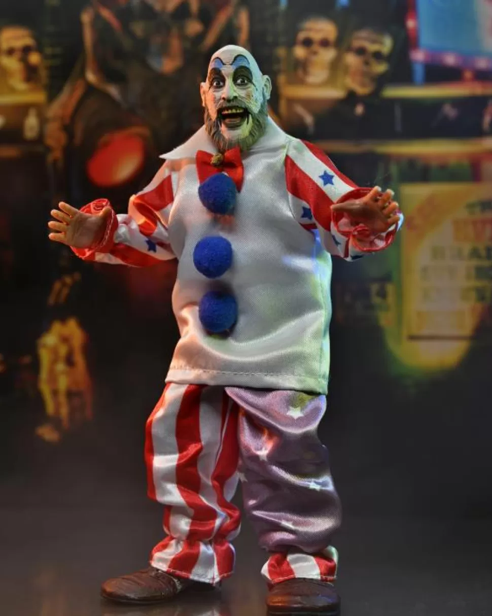 NECA House Of 1000 Corpses 20Th Anniversary Captain Spaulding Clothed Figure* Action Figures