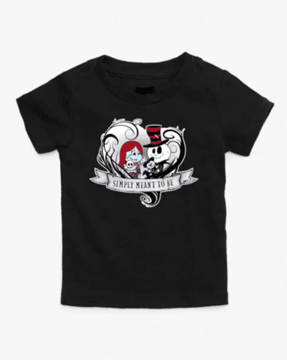 nightmare-toys-4040 Jack And Sally Vine Heart Graphic Onesie Or Tee* Unisex Shirts