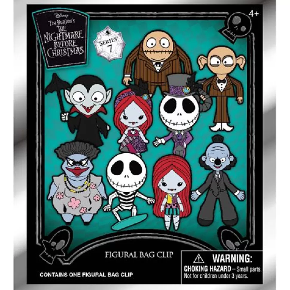 Monogram Nightmare Before Christmas 3D Foam Bag Clip Series 7* Blind Bags/Boxes