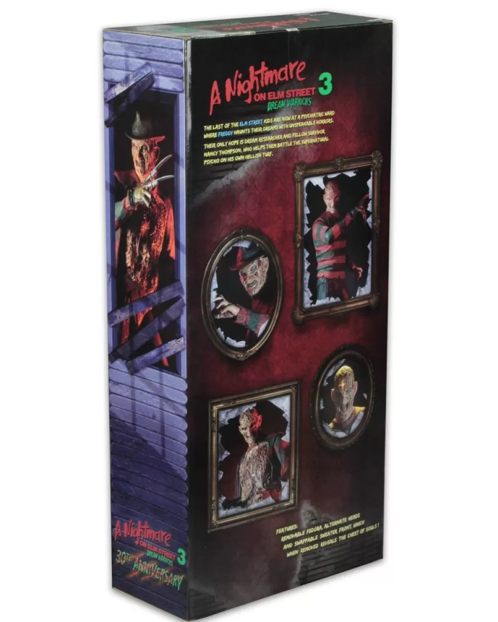 NECA Nightmare On Elm Street: Dream Warriors (30Th Anniversary) 1/4 Scale Action Figure Freddy* 1:4 Scale