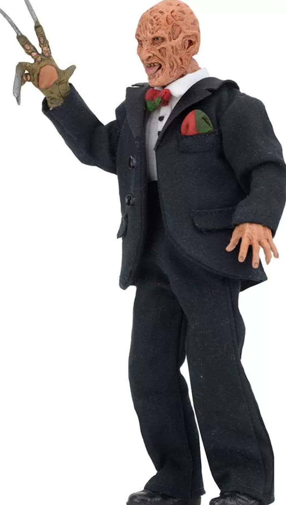 NECA Nightmare On Elm Street Part 3 – 8" Clothed Action Figure – Tuxedo Freddy* Clothed Figures
