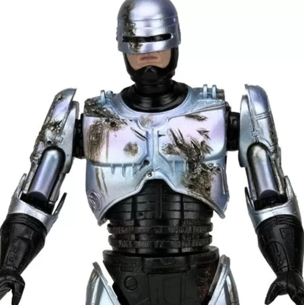 NECA Robocop Ultimate Battle-Damaged Robocop With Chair 7-Inch Scale Action Figure* Ultimates