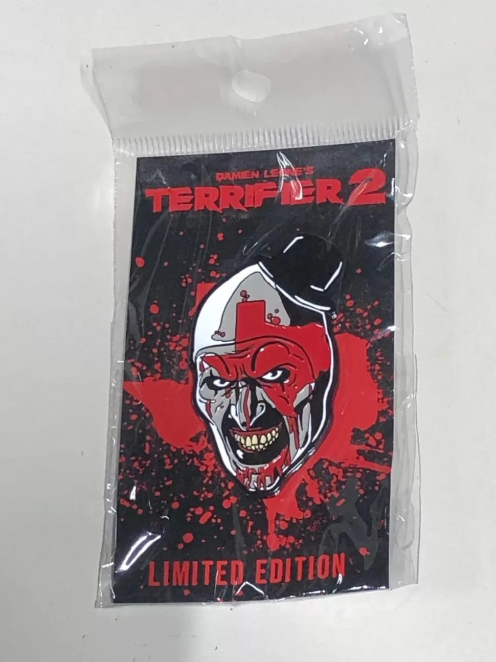 Trick Or Treat Studios Terrifier 2 - Art The Clown Texas Frightmare Weekend Limited Edition Enamel Pin* Enamel Pins