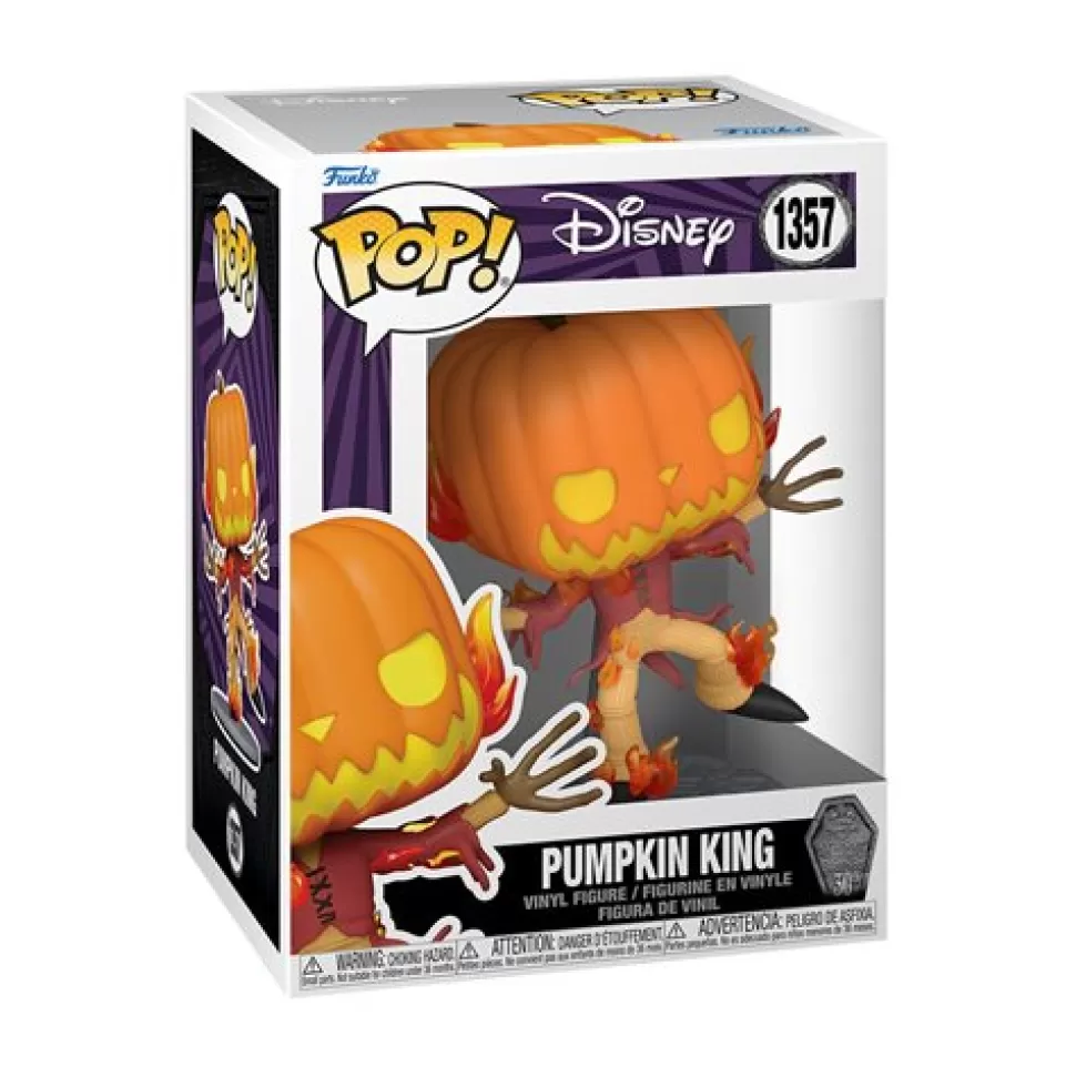 Entertainment Earth The Nightmare Before Christmas 30Th Anniversary Pumpkin King Funko Pop! Vinyl Figure #1357* Funko Pop!