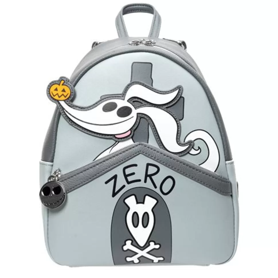 Entertainment Earth The Nightmare Before Christmas Zero Doghouse Glow-In-The-Dark Mini-Backpack - Exclusive* Bags, Purses, And Wallets