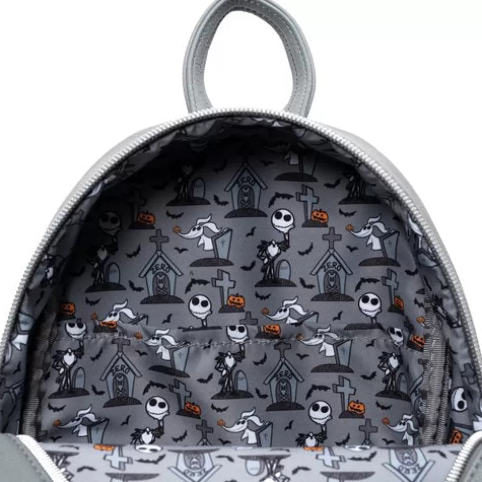 Entertainment Earth The Nightmare Before Christmas Zero Doghouse Glow-In-The-Dark Mini-Backpack - Exclusive* Bags, Purses, And Wallets