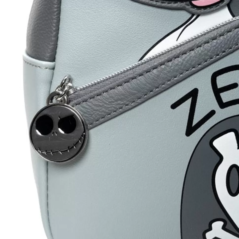 Entertainment Earth The Nightmare Before Christmas Zero Doghouse Glow-In-The-Dark Mini-Backpack - Exclusive* Bags, Purses, And Wallets