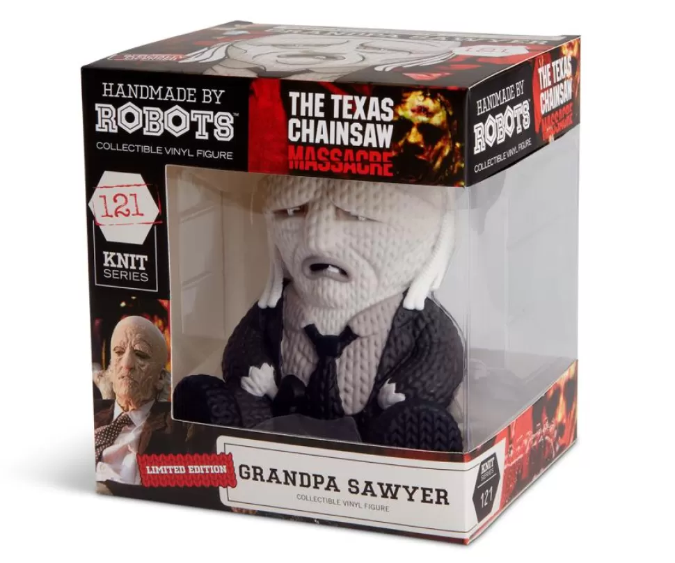 Handmade By Robots The Texas Chainsaw Massacre Part Ii Grandpa Sawyer Figure* Vinyl Figures