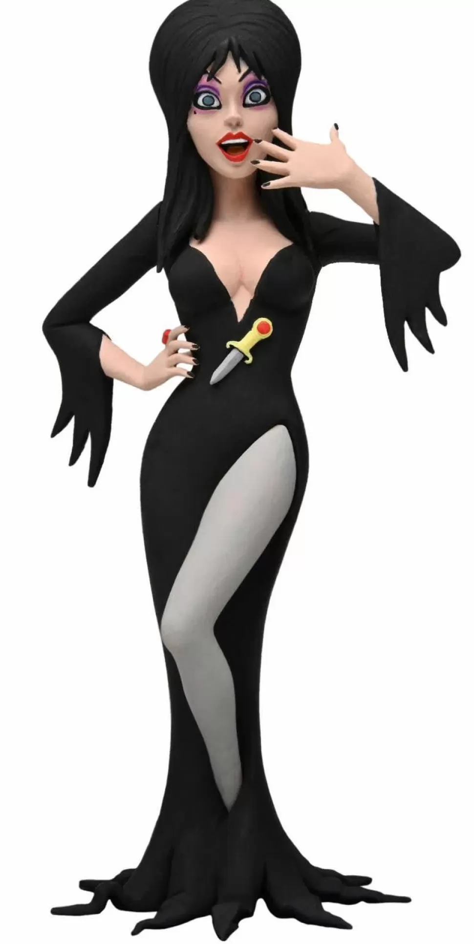 NECA Toony Terrors - 6" Scale Action Figure - Elvira (Mistress Of The Dark)* Toony Terrors