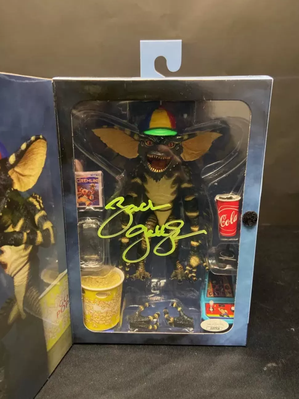 Nightmare Toys Zach Galligan Autographed Gremlins Gamer Gremlin Neca Ultimate Action Figure* Ultimates